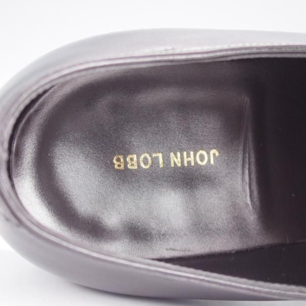 極美品★ジョンロブ 8E【定価￥203,500-★CITY 2/シティ/7000ラスト】ストレートチップ/カーフ/黒/メンズ/JOHN LOBB★k050