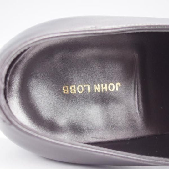 極美品★ジョンロブ 8E【定価￥203,500-★CITY 2/シティ/7000ラスト】ストレートチップ/カーフ/黒/メンズ/JOHN LOBB★k050