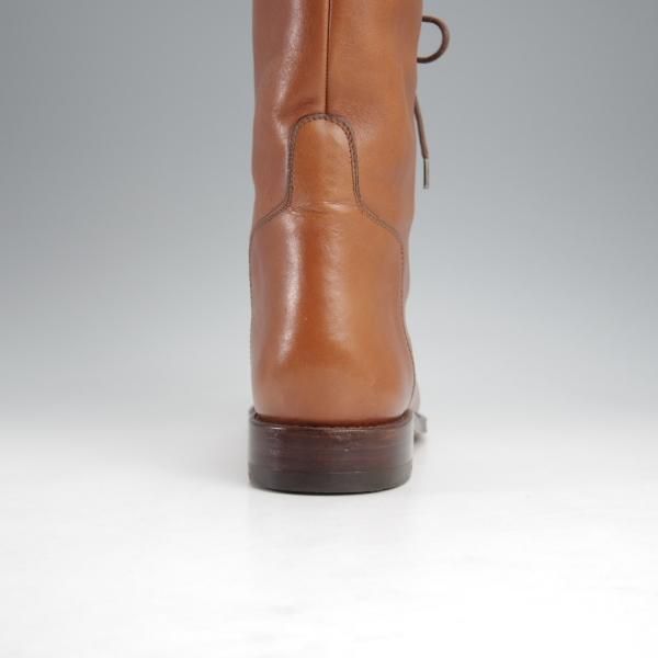 美品★(伊)タニノクリスチー(レディース) SIZE 35.5【定価10万円以上★ロングブーツ/茶】カーフ/メンズ/TANINO CRISCI★k051