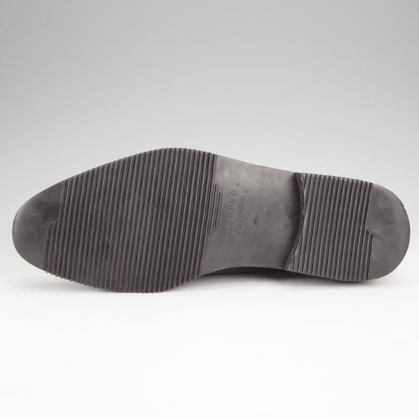 極美品★(伊)タニノクリスチー SIZE 6【定価10万円以上★ストレートチップ/黒】カーフ/メンズ/TANINO CRISCI★k052