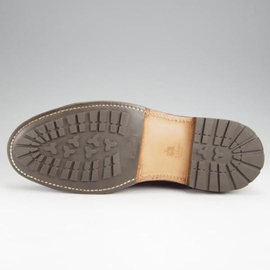 極美品★オールデン 8.5E【貴重★チャッカ丈のVチップ/コードバン/(米)Brick+Mortar別注】D9914C/バリーラスト/赤茶/ALDEN★k054