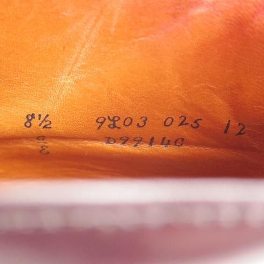 極美品★オールデン 8.5E【貴重★チャッカ丈のVチップ/コードバン/(米)Brick+Mortar別注】D9914C/バリーラスト/赤茶/ALDEN★k054