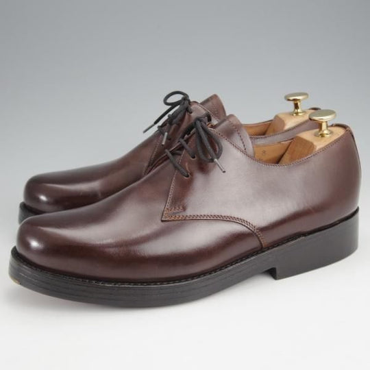 未使用★(独)ハインリッヒ・ディンケラッカー SIZE 8【貴重★コムデギャルソン別注/ジュンヤワタナベ】RIO/リオ/プレーントゥ/濃茶★k055