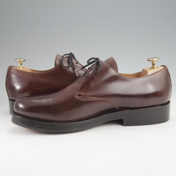 未使用★(独)ハインリッヒ・ディンケラッカー SIZE 8【貴重★コムデギャルソン別注/ジュンヤワタナベ】RIO/リオ/プレーントゥ/濃茶★k055