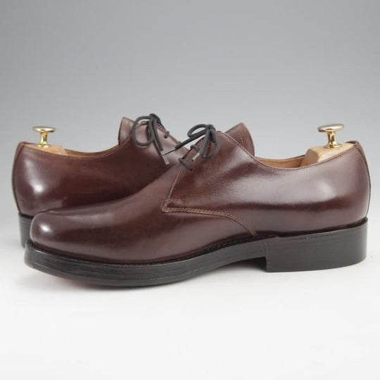 未使用★(独)ハインリッヒ・ディンケラッカー SIZE 8【貴重★コムデギャルソン別注/ジュンヤワタナベ】RIO/リオ/プレーントゥ/濃茶★k055