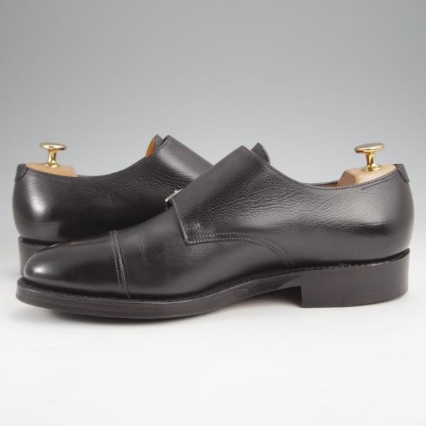 極美品★ジョンロブ 7E【現行定価￥224,400-★WILLIAM/(水牛)バッファローレザー】9795Rラスト/ウィリアム/ダブルモンク/JOHN LOBB★k057