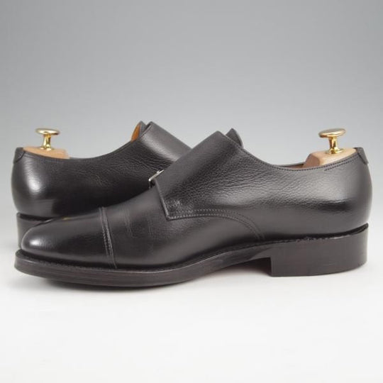 極美品★ジョンロブ 7E【現行定価￥224,400-★WILLIAM/(水牛)バッファローレザー】9795Rラスト/ウィリアム/ダブルモンク/JOHN LOBB★k057