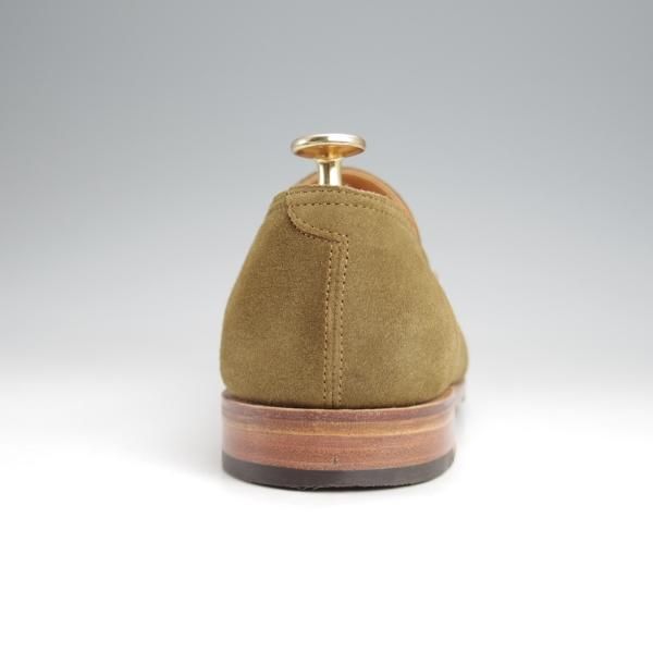 極上★ジョンロブ 6.5E【現行オーダー価格￥287,760-★ロペス/LOPEZ】4395ラスト/コインローファー/スエード/JOHN LOBB★k058