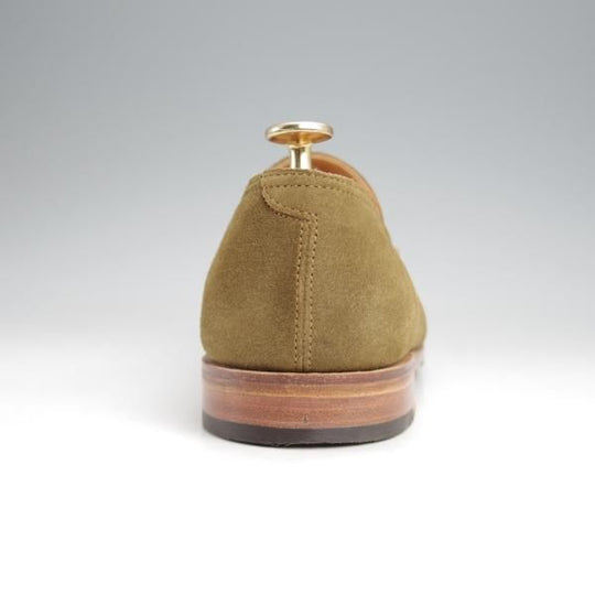 極上★ジョンロブ 6.5E【現行オーダー価格￥287,760-★ロペス/LOPEZ】4395ラスト/コインローファー/スエード/JOHN LOBB★k058