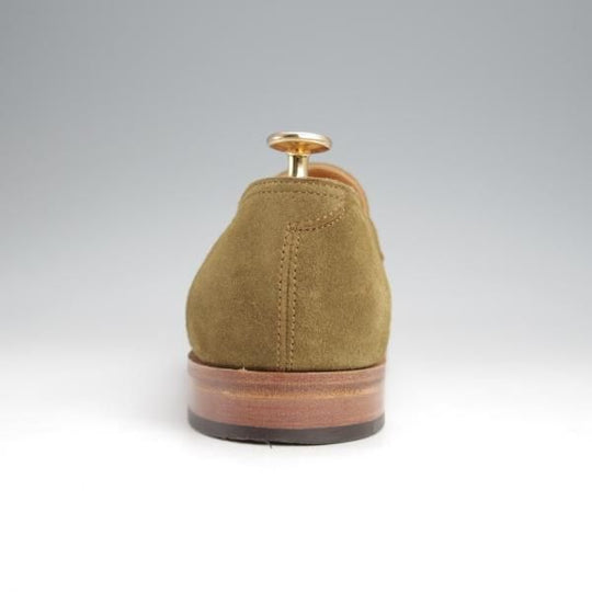 極上★ジョンロブ 6.5E【現行オーダー価格￥287,760-★ロペス/LOPEZ】4395ラスト/コインローファー/スエード/JOHN LOBB★k058