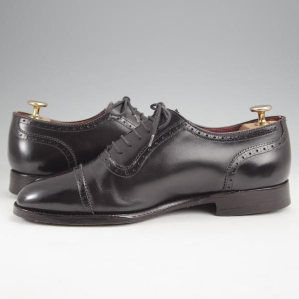 ★チャーチ 65F/UK6.5【最上級★マスタークラス/Masterclass】旧チャーチ/35ラスト/SHELLEY/クォーターブローグ/カーフ/黒/Church's★k061