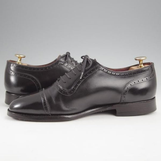 ★チャーチ 65F/UK6.5【最上級★マスタークラス/Masterclass】旧チャーチ/35ラスト/SHELLEY/クォーターブローグ/カーフ/黒/Church's★k061