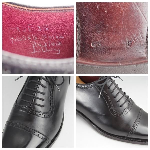 ★チャーチ 65F/UK6.5【最上級★マスタークラス/Masterclass】旧チャーチ/35ラスト/SHELLEY/クォーターブローグ/カーフ/黒/Church's★k061