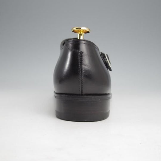 未使用★(伊)DUCAL/デュカル SIZE 41.5【定価￥90,720-★ダブルモンク/6890】カーフ/黒/メンズ★k063