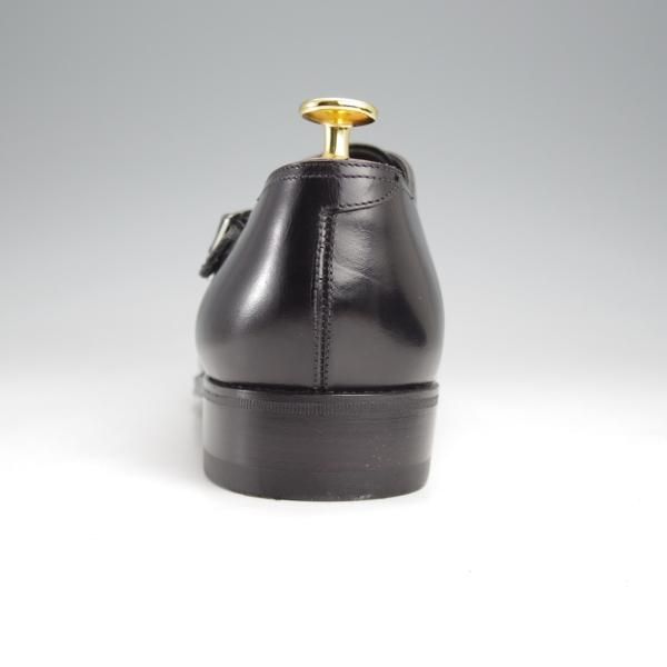 未使用★(伊)DUCAL/デュカル SIZE 41.5【定価￥90,720-★ダブルモンク/6890】カーフ/黒/メンズ★k063