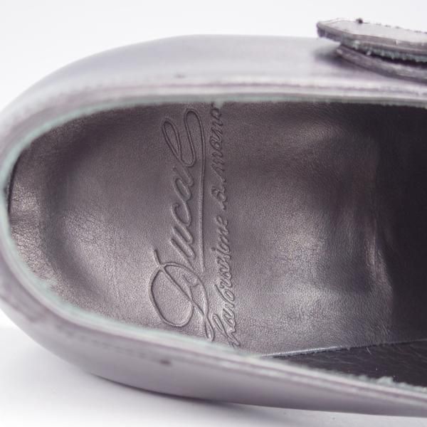 未使用★(伊)DUCAL/デュカル SIZE 41.5【定価￥90,720-★ダブルモンク/6890】カーフ/黒/メンズ★k063