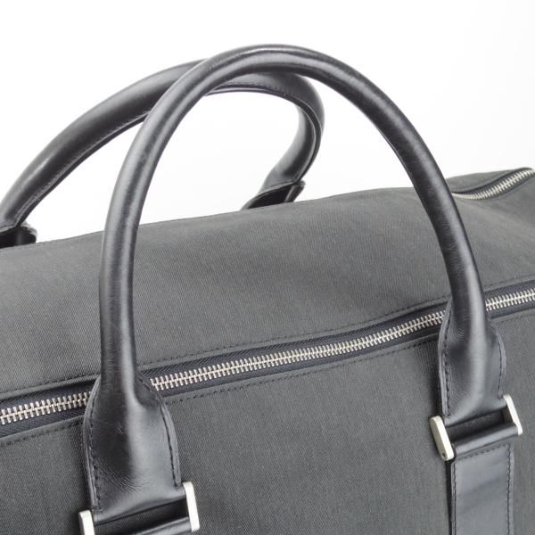 J.M.ウエストン/ボストンバッグ/黒×灰系/WESTON/ウェストン|高級中古 J.M.ウエストン/ボストンバッグ/黒×灰系/WESTON/ウェストン|高級中古