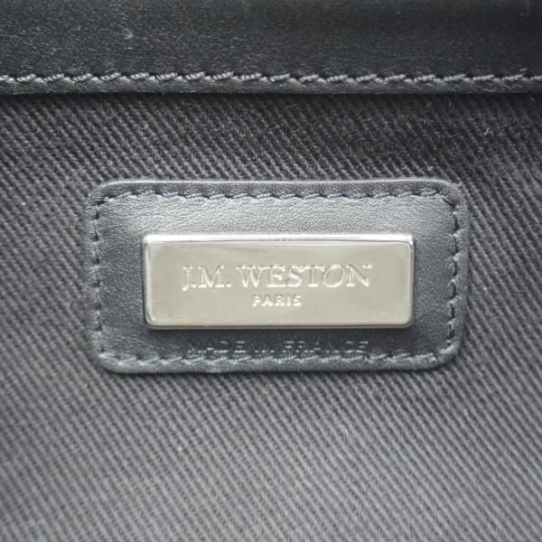 J.M.ウエストン/ボストンバッグ/黒×灰系/WESTON/ウェストン|高級中古 J.M.ウエストン/ボストンバッグ/黒×灰系/WESTON/ウェストン|高級中古