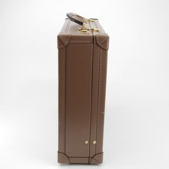 極上★ココマイスター/COCOMEISTER【定価￥420,000-★クリスペルカーフ・オルデンブルク/アタッシュケース】バッグ/メンズ/茶/革/鞄★N5876