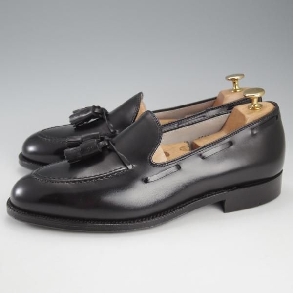 未使用★オールデン 8.5E【現行定価10万円以上★タッセルローファー/660】アバディーンラスト/黒/カーフ/メンズ/ALDEN★k066