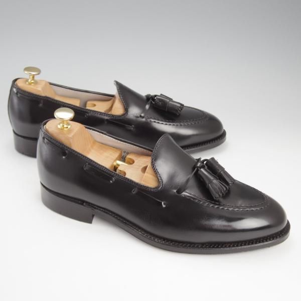 未使用★オールデン 8.5E【現行定価10万円以上★タッセルローファー/660】アバディーンラスト/黒/カーフ/メンズ/ALDEN★k066