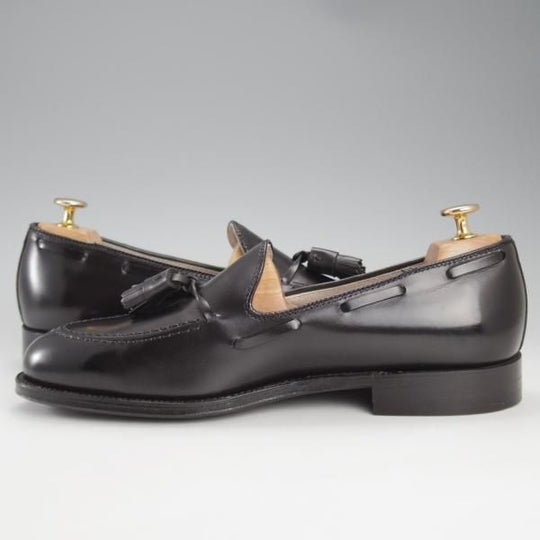 未使用★オールデン 8.5E【現行定価10万円以上★タッセルローファー/660】アバディーンラスト/黒/カーフ/メンズ/ALDEN★k066