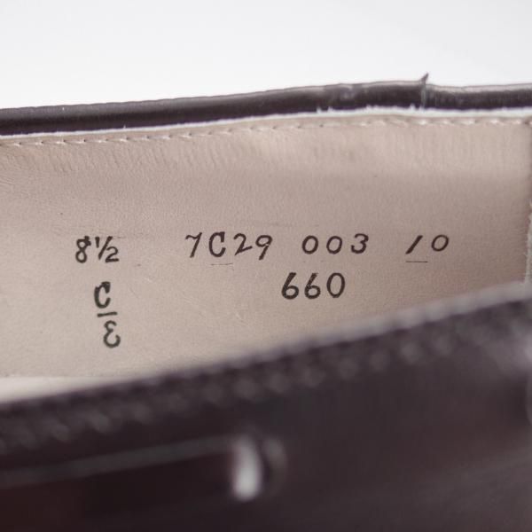 未使用★オールデン 8.5E【現行定価10万円以上★タッセルローファー/660】アバディーンラスト/黒/カーフ/メンズ/ALDEN★k066