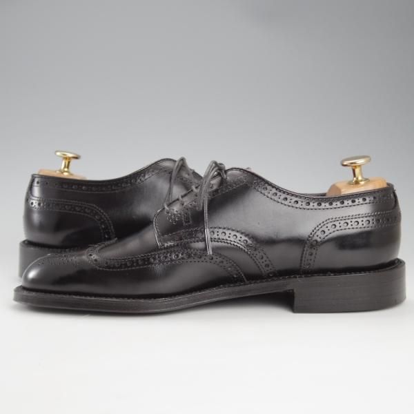 未使用★オールデン 7D【定価￥133,100-★フルブローグ/967】アバディーンラスト/カーフ/黒/ウイングチップ/メンズ/ALDEN★k067