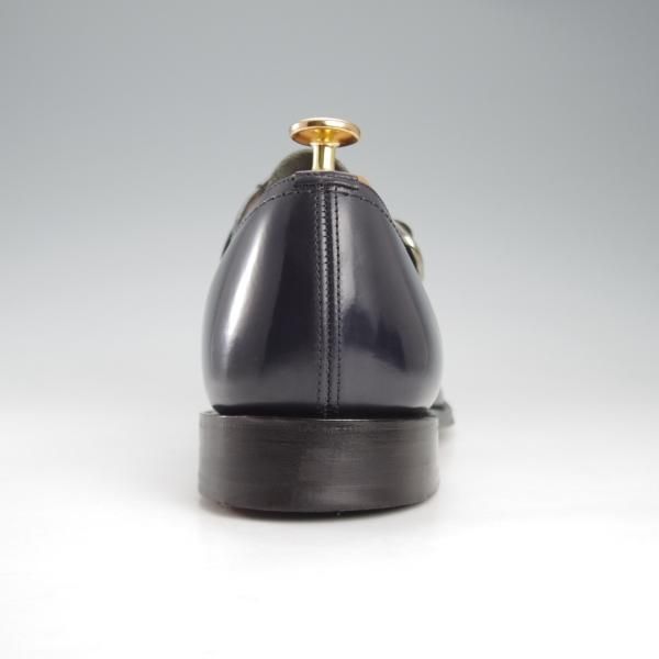 極上★チャーチ 90F/UK9【貴重★SHANNONと同じ103ラスト/BAYCLIFF】モンクストラップ/紺/メンズ/Church's★k068