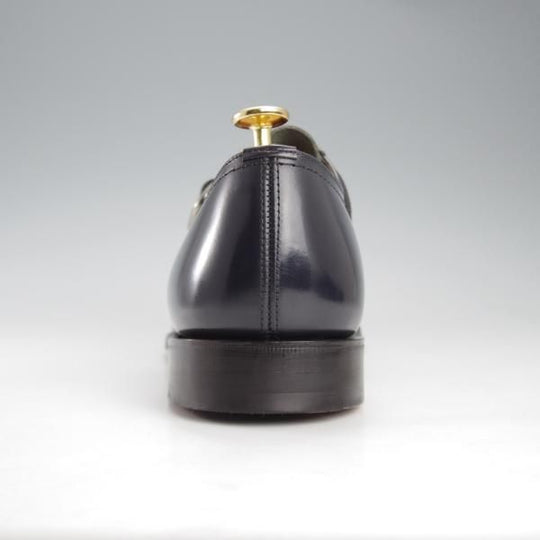 極上★チャーチ 90F/UK9【貴重★SHANNONと同じ103ラスト/BAYCLIFF】モンクストラップ/紺/メンズ/Church's★k068