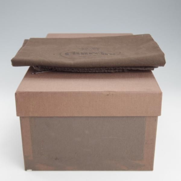 極上★チャーチ 90F/UK9【貴重★SHANNONと同じ103ラスト/BAYCLIFF】モンクストラップ/紺/メンズ/Church's★k068