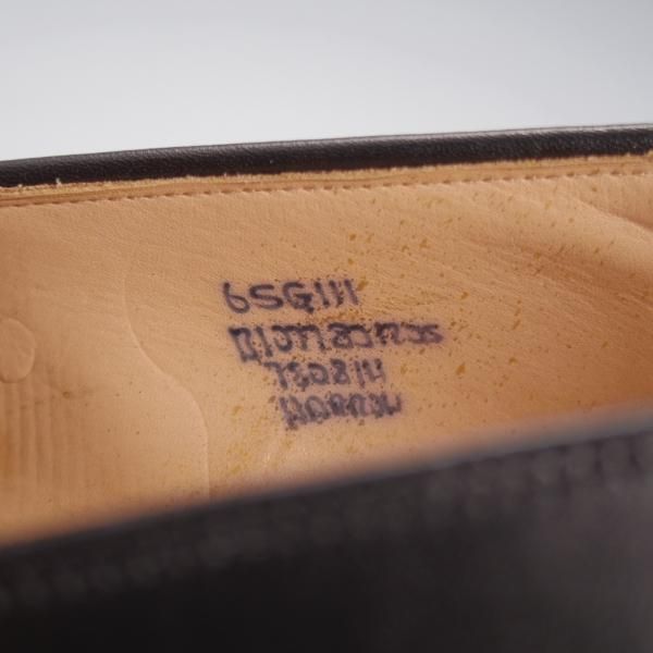 未使用★チャーチ 65G/UK6.5【★タッセルローファー/HARROW】111ラスト/カーフ/黒/メンズ/Church's★k069