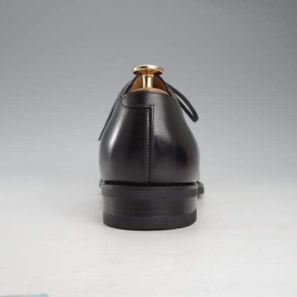 極美品★三陽山長 SIZE 7【定価￥80,300-★友二郎/R2010ラスト】ストレートチップ/カーフ/黒/メンズ/TOMOJIRO/Sanyo Yamacho★k071