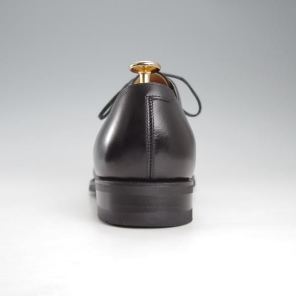 極美品★三陽山長 SIZE 7【定価￥80,300-★友二郎/R2010ラスト】ストレートチップ/カーフ/黒/メンズ/TOMOJIRO/Sanyo Yamacho★k071
