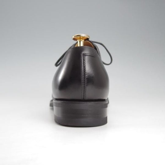 極美品★三陽山長 SIZE 7【定価￥80,300-★友二郎/R2010ラスト】ストレートチップ/カーフ/黒/メンズ/TOMOJIRO/Sanyo Yamacho★k071