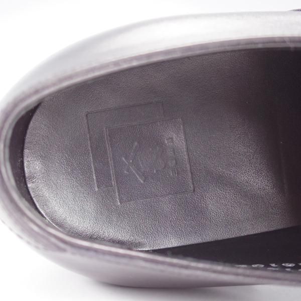 極美品★三陽山長 SIZE 7【定価￥80,300-★友二郎/R2010ラスト】ストレートチップ/カーフ/黒/メンズ/TOMOJIRO/Sanyo Yamacho★k071