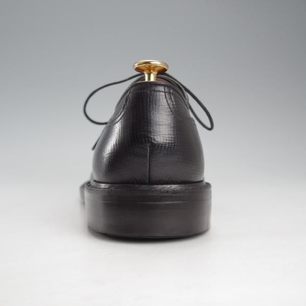 極美品★ユニオンインペリアル SIZE 6.5【定価￥57,200-★ダイナイトソール/アノネイ社のエンボスレザー】SU401/プレーントゥ/黒★k072