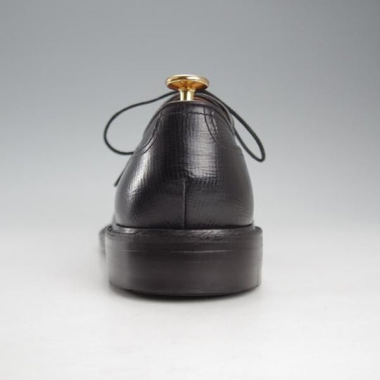 極美品★ユニオンインペリアル SIZE 6.5【定価￥57,200-★ダイナイトソール/アノネイ社のエンボスレザー】SU401/プレーントゥ/黒★k072