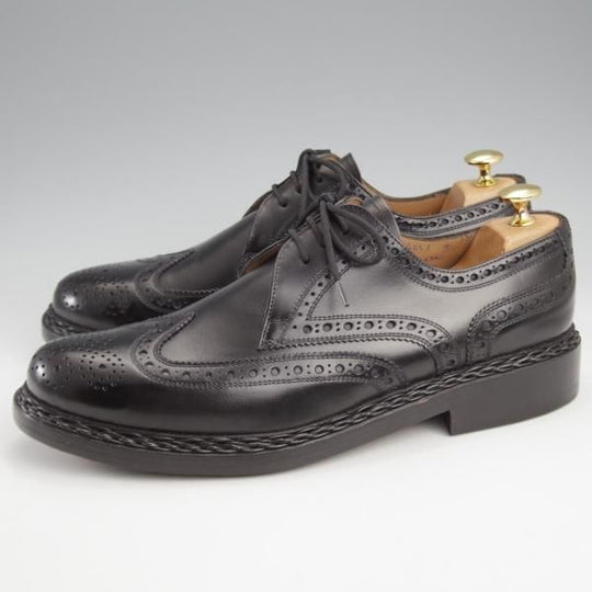 未使用★(独)ハインリッヒ・ディンケラッカー SIZE 8.5【貴重★BUDA/ブダ】カーフ/黒/Heinrich Dinkelacker★k086