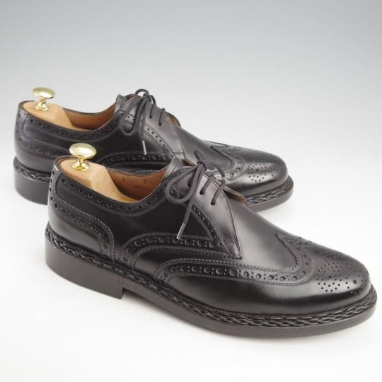 未使用★(独)ハインリッヒ・ディンケラッカー SIZE 8.5【貴重★BUDA/ブダ】カーフ/黒/Heinrich Dinkelacker★k086