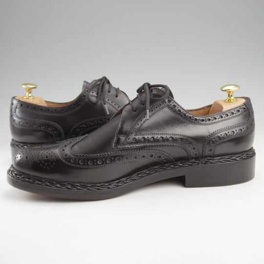 未使用★(独)ハインリッヒ・ディンケラッカー SIZE 8.5【貴重★BUDA/ブダ】カーフ/黒/Heinrich Dinkelacker★k086