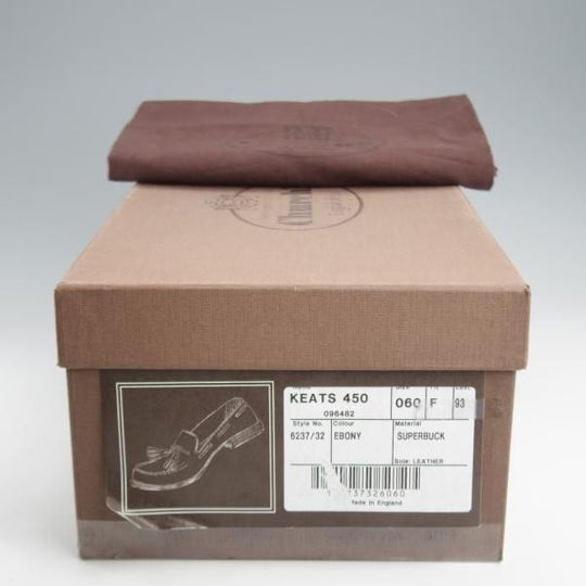 極美品★チャーチ 60F/UK6【★(英)C.F.ステッド社のスーパーバック/KEATS 450】タッセルローファー/93ラスト/スエード/濃茶/Church'★k089