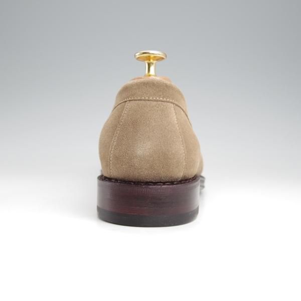 未使用★ジャランスリワヤ SIZE 7.5【定価￥35,200-★コインローファー/BEAMS LIGHTS別注】スエード/薄茶/メンズ/JALAN SRIWIJAWA★k092