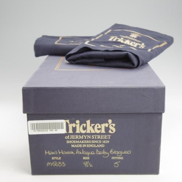 トリッカーズ SIZE 8.5【BOURTON/バートン/マロン】 | 高級中古