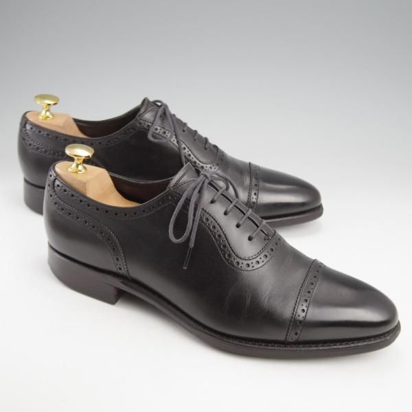 極上★トレーディングポスト SIZE 7.5【定価￥49,500-★撥水レザー仕様/ダイナイトソール】T602/黒/メンズ/ユニオンロイヤル製★k096