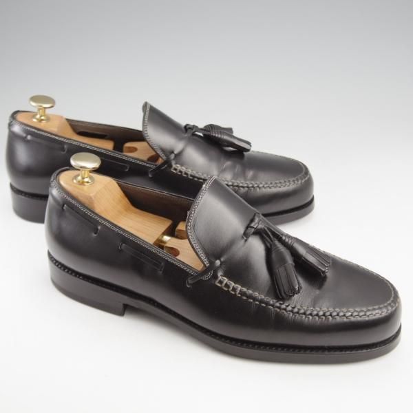 F.LLIジャコメッティ SIZE 40.5【タッセルローファー/黒】 | 高級中古