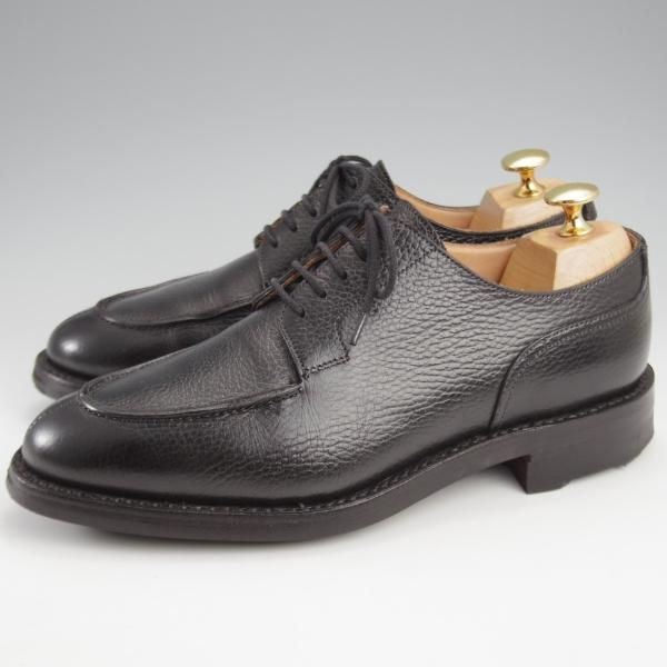 美品★クロケット&ジョーンズ 5.5E【定価￥86,900-★ロイドフットウェア別注/Jシリーズ】Uチップ/黒/Crockett&Jones★k098