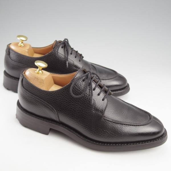 美品★クロケット&ジョーンズ 5.5E【定価￥86,900-★ロイドフットウェア別注/Jシリーズ】Uチップ/黒/Crockett&Jones★k098