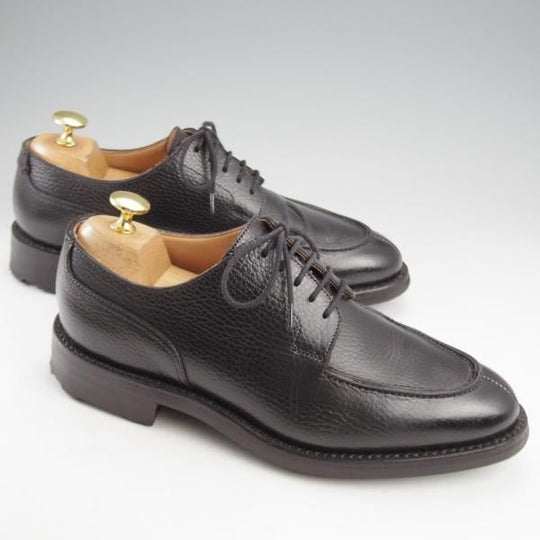 美品★クロケット&ジョーンズ 5.5E【定価￥86,900-★ロイドフットウェア別注/Jシリーズ】Uチップ/黒/Crockett&Jones★k098