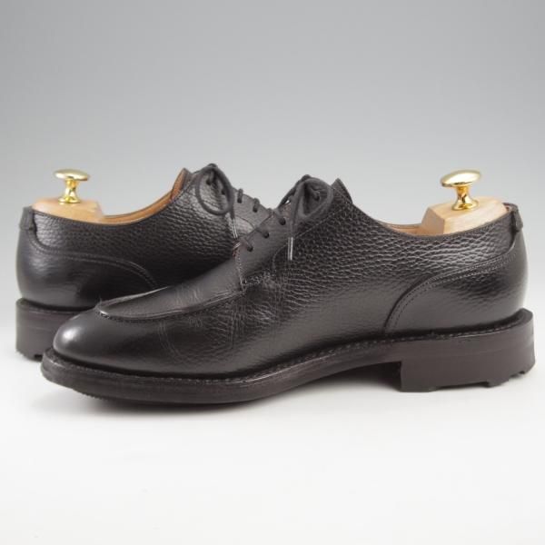 美品★クロケット&ジョーンズ 5.5E【定価￥86,900-★ロイドフットウェア別注/Jシリーズ】Uチップ/黒/Crockett&Jones★k098